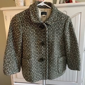 Vintage J Crew blazer with 3/4 length sleeves